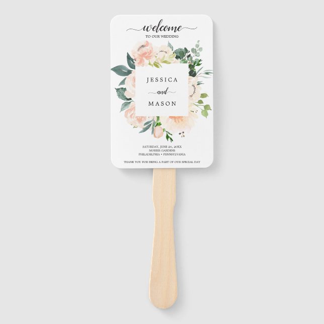 Abanico Ventilador del programa Fleur Jolie Watercolor Flo (Anverso)