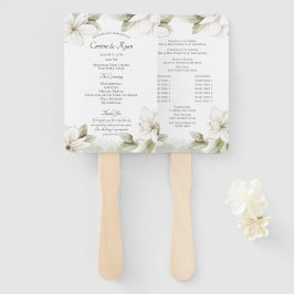 Abanico Ventilador del programa Floral Mountain Wedding