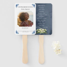 Abanico Ventilador del Programa Funeral