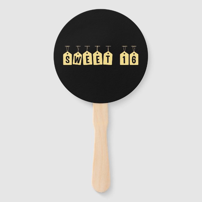 Abanico Ventilador dulce 16 Fiesta (Anverso)