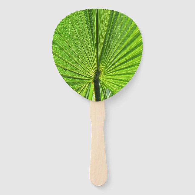 Abanico Ventilador - Palm Frond (Anverso)