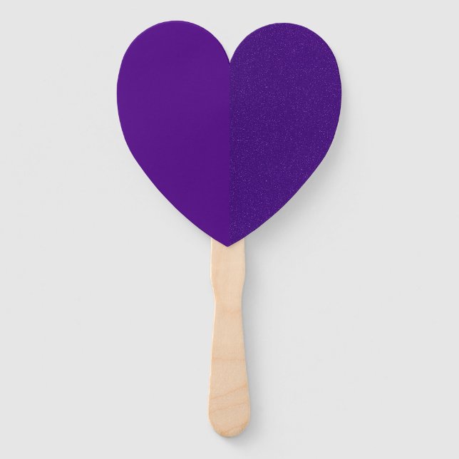 Abanico Ventilador Purple Heart semi mate, semi ruido (Per (Anverso)