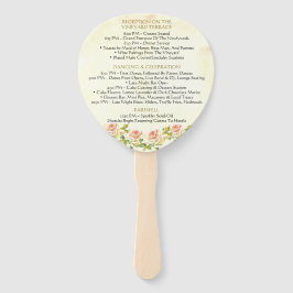 Abanico Ventiladores del programa Antiguo Rosa 4 x 6