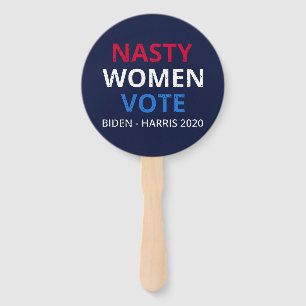 Abanico Votan las Mujeres Asquerosas I