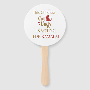 Abanico Votar por el Rótulo Kamala/fan