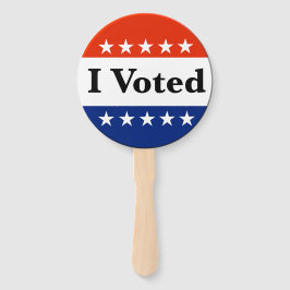 Abanico Voté por las elecciones de 2026