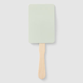 Abanico Whisper Green Solid Color