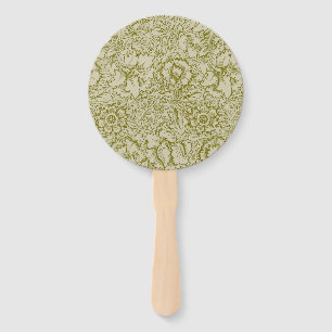 Abanico William Morris Poppy Classic Floral Green