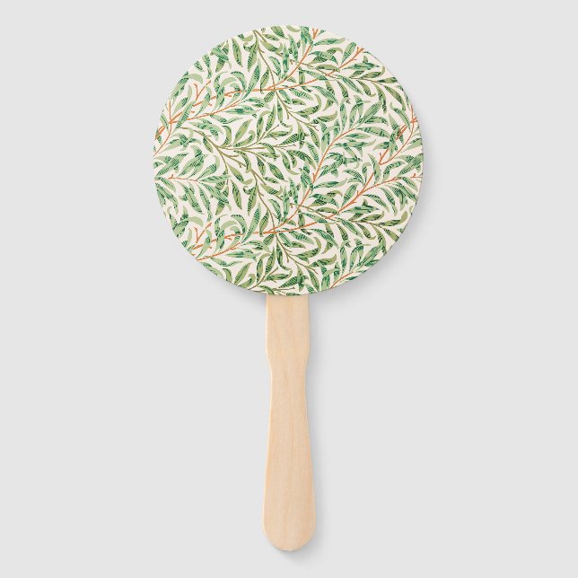 Abanico Willow Bough de William Morris (Anverso)