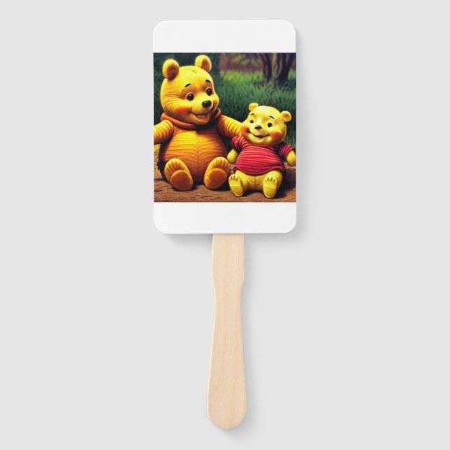 Abanico Winnie el Pooh 6. (Anverso)