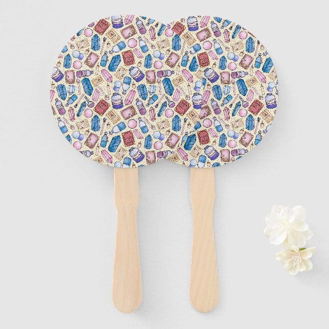 Abanico Witchen Wonders Hand Fans (Anverso y reverso)
