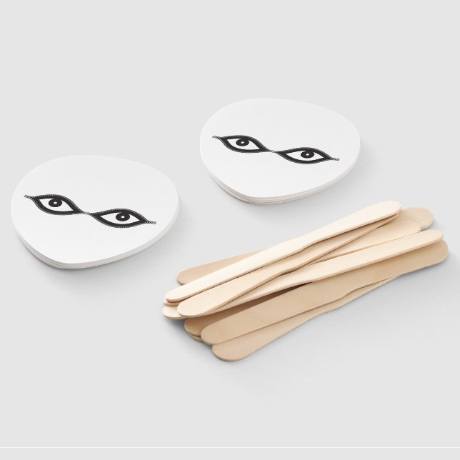 Abanico Zipper Eyes (No montado)