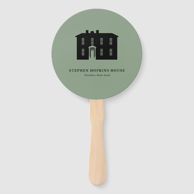 Abanicos de papel (10) — Casa Stephen Hopkins (Anverso)