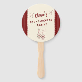 Abanicos Personalizados para Despedida de Soltera