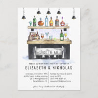 Abastece el Bar | Invitación para la Fiesta de Reg