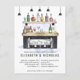 Abastece el Bar | Invitación para la Fiesta de Reg