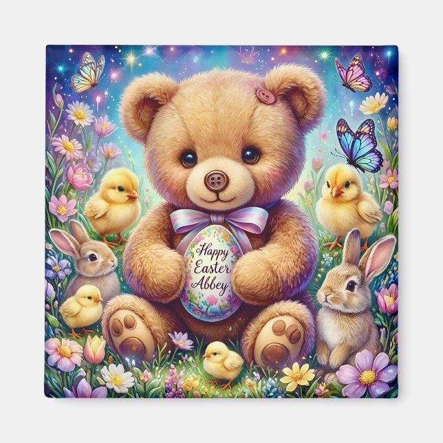 ABBEY ~ Pascua Teddy ~  Imán (Frente)