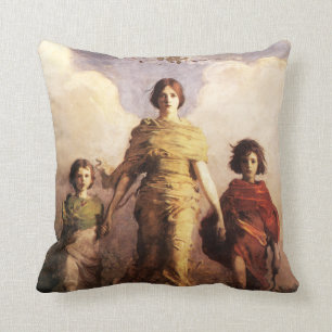 Abbott Handerson Thayer una almohada de la Virgen