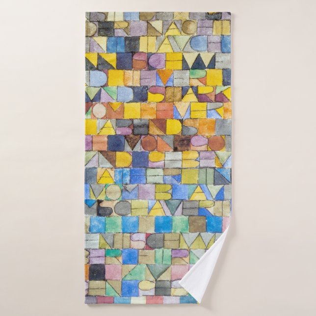 ABC (Alfabeto), Paul Klee (Toalla de baño)