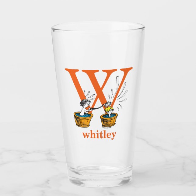 ABC del Dr. Seuss: Carta W - Naranja | Añadir su n (Anverso)