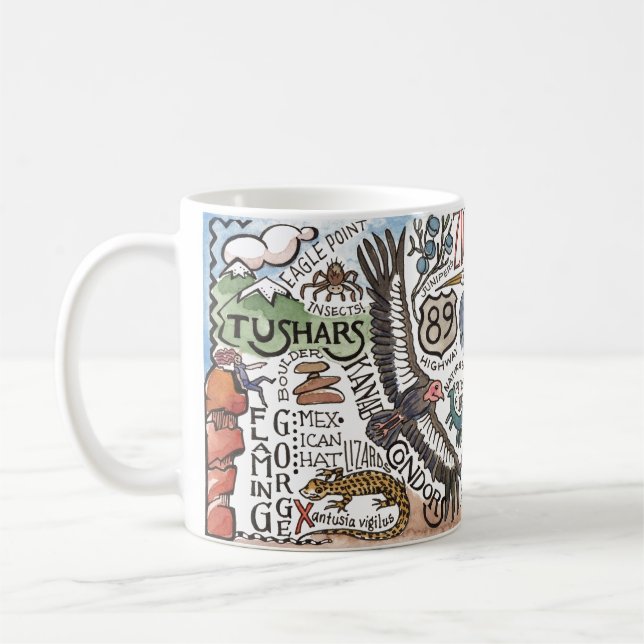 ABCs de la inspiración en la taza de Utah (Izquierda)