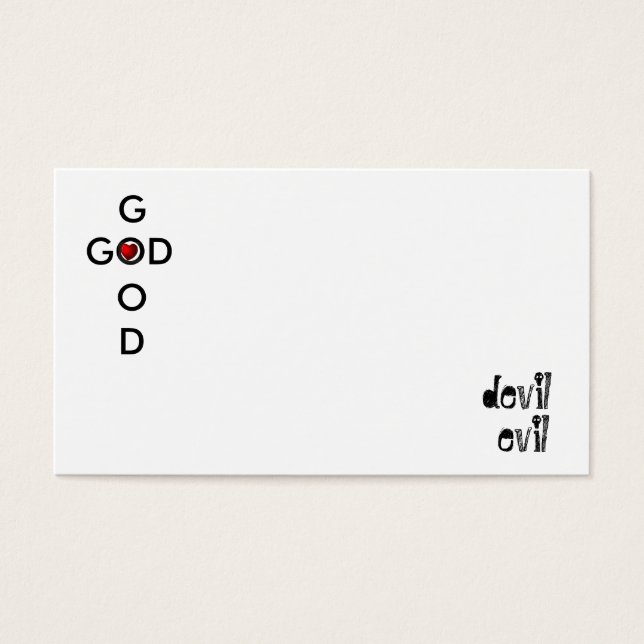 abcs del bien y el mal (Frente)