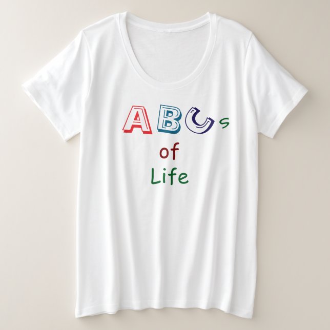 ABCs of Life T-Shirt (Anverso del diseño)