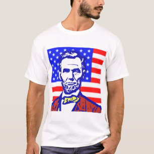 ABE LINCOLN 3 camiseta