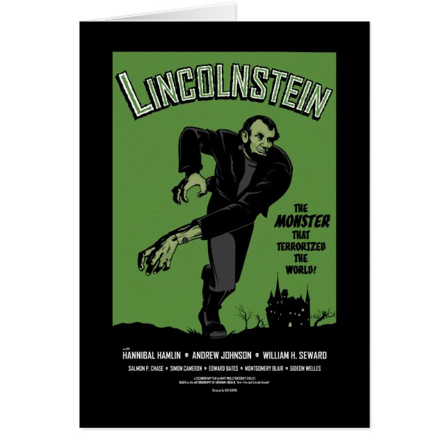 Abe Lincolnstein. Abraham Lincoln Frankenstein (Frente)