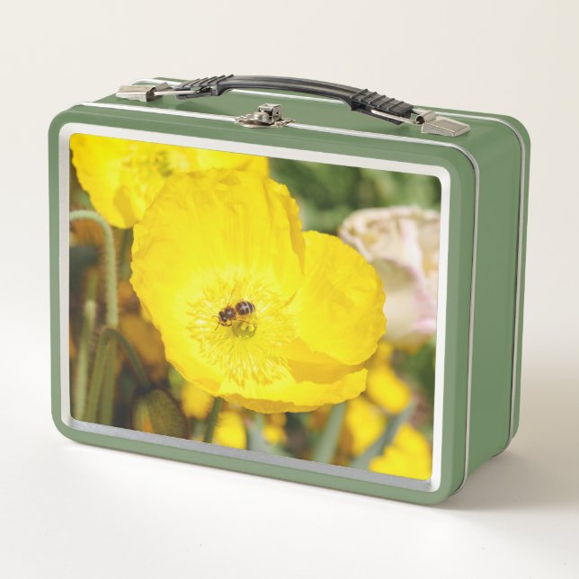 Abeja bañada en amarillo  (Anverso)