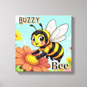 Abeja Buzzy Arte de guardería infantil de dibujo