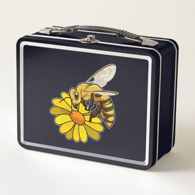 Abeja con flores (Anverso)