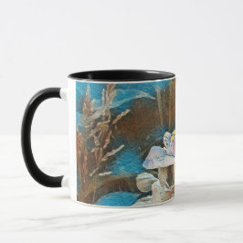 Abeja de la miel en una taza de Spiderwart