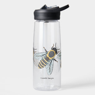 Abeja de miel - Botella de agua