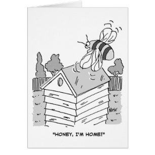 Abeja de miel regresa a su colmena