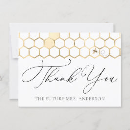 Abeja dorada moderna Gracias