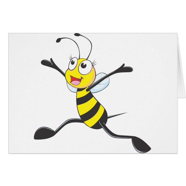 Abeja femenina alegre (Anverso (Horizontal))
