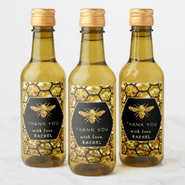 abeja hexagonal gracias