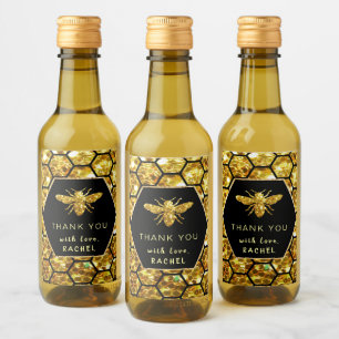 abeja hexagonal gracias