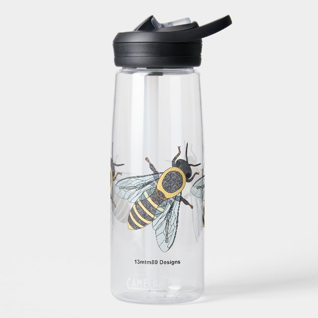 Abeja melífera - Botella de agua (Izquierdo)