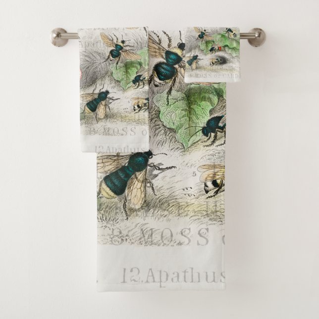 Abeja Miel Trabajador Reina Abejas Antigüo (In situ)