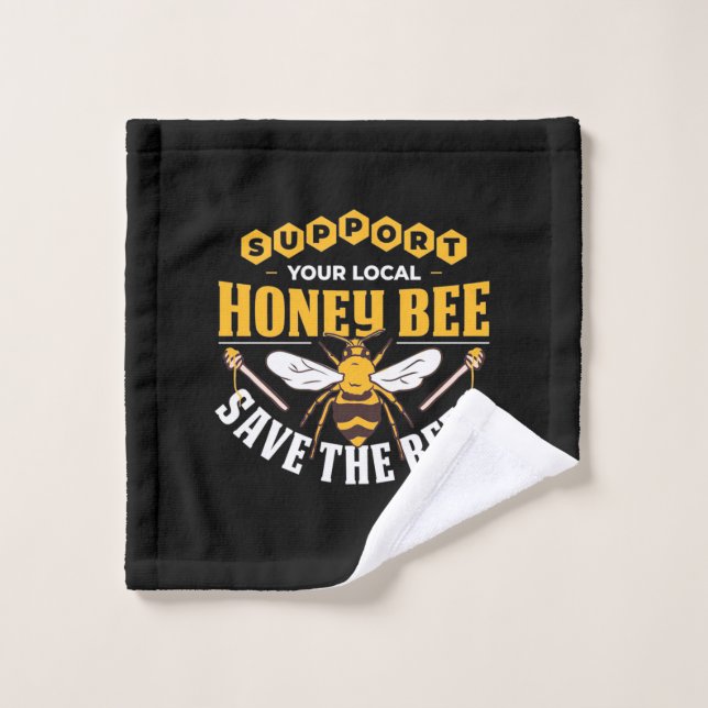 Abeja Salva A Las Abejas (Toallita)