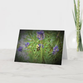 Abeja, tarjeta