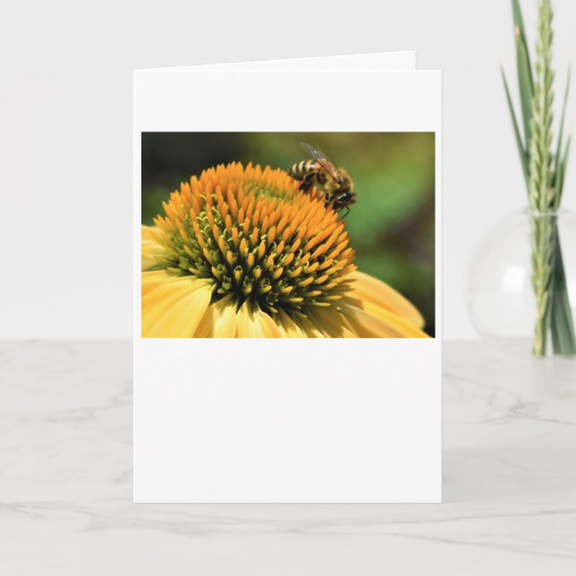 Abeja, tarjeta (Anverso)