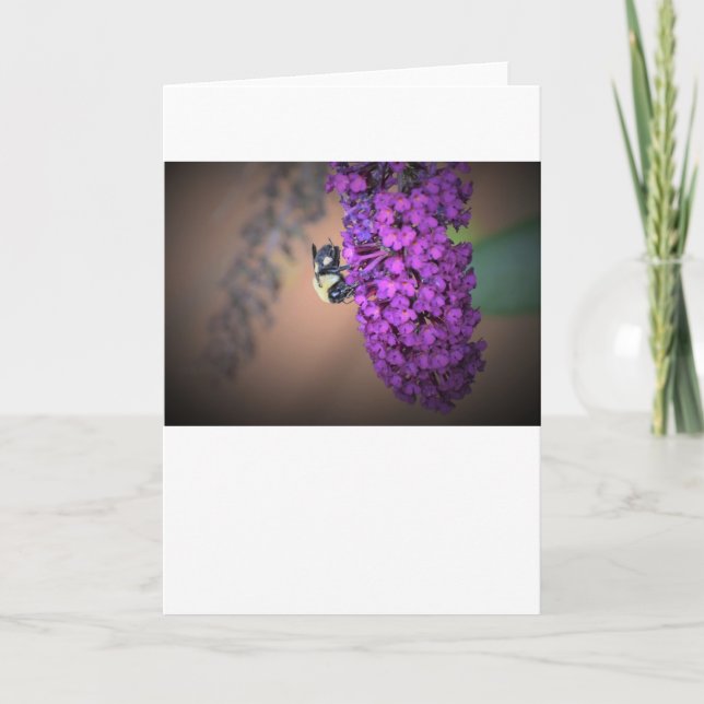 Abeja, tarjeta (Anverso)