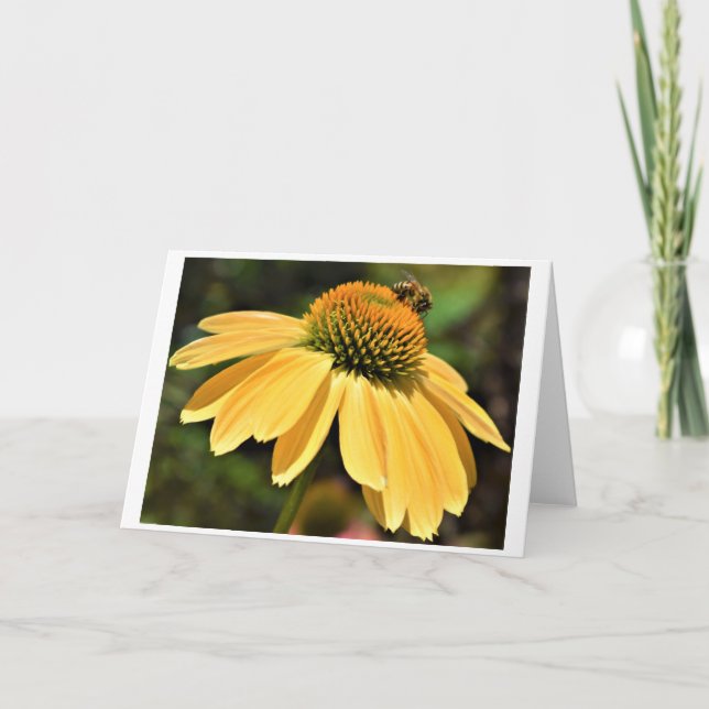 Abeja, tarjeta (Anverso)