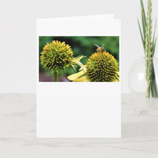 Abeja, tarjeta (Anverso)