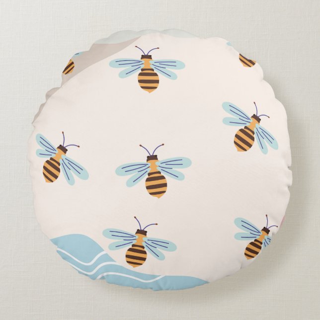 abeja una almohada (Anverso)