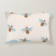 abeja una almohada