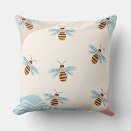 abeja una almohada